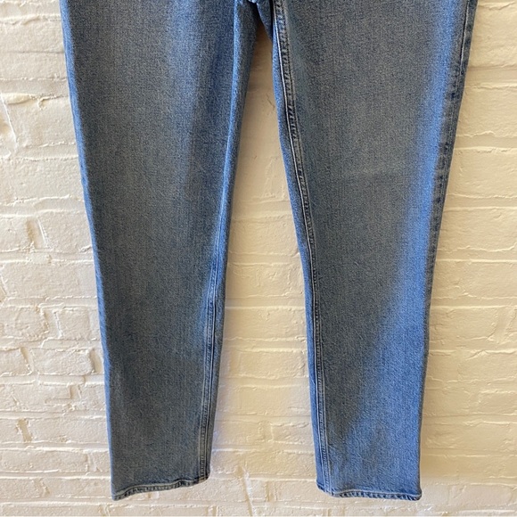 AGOLDE || High Rise Stovepipe Jeans Blue 25 - Picture 3 of 9